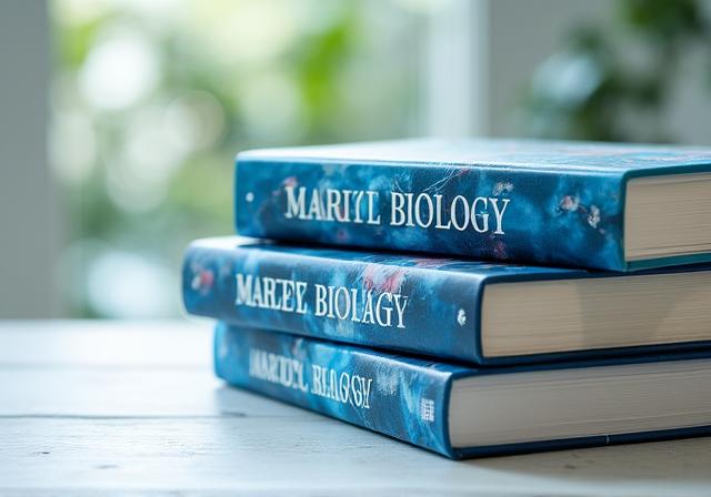 希少な海洋生物学の専門書